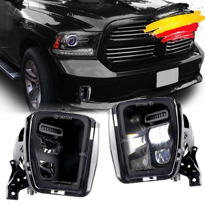 LED Nebelscheinwerfer Stoßstangen Für 13-18 Dodge Ram 1500 vordere Fahrleuchten