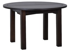 Esstisch Colombo 120x76x120 cm Kolonialstil Massivholz Pinie Walnuss