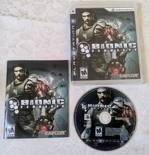 Bionic Commando PS3 PlayStation 3 Network Capcom 2009 Manual Included COMPLETE