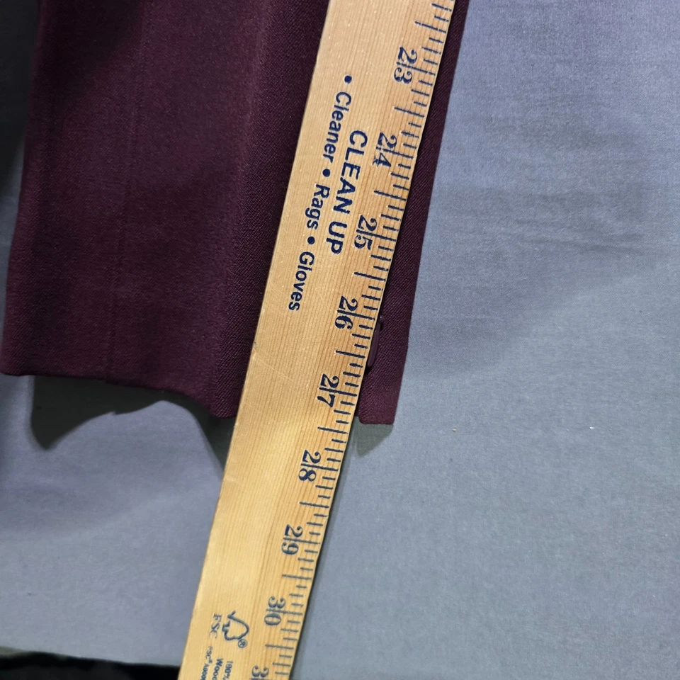 Pantalones de vestir Ann Taylor para mujer 8P petite carrera oficina pequeña cremallera al tobillo Foto 3 de 4