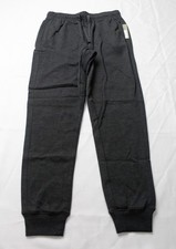 Goodfellow  Co Men's Fleece Jogger Cotton-Blend Pants CN6 Dark Gray Small NWT
