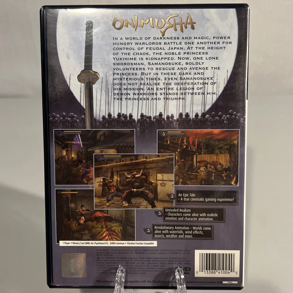 Onimusha Warlords PS2 PlayStation 2 PAL With Manual - Image 4 of 4