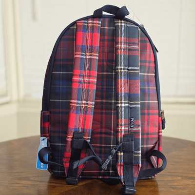 Polo Ralph Lauren Nordic Polo Bear Red Stewart Plaid Nylon  display picture 3