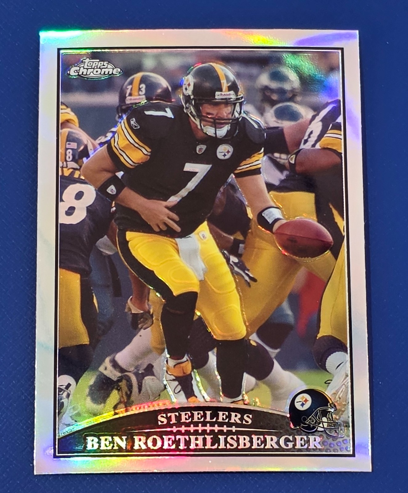 2009 Topps Chrome Ben Roethlisberger #88 REFRACTOR