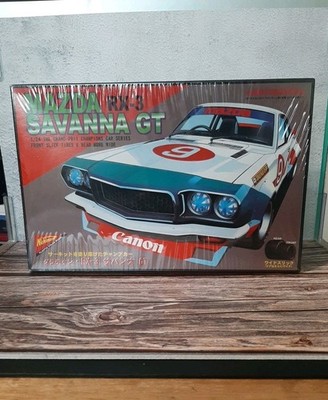 Rare Nichimo 1/24 Mazda RX-3 Savanna GT Plastic Model Kit New NOS SEALED   