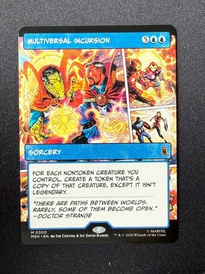 Multiiversal Incursion (SHOWCASE) - Marvel Super Heroes (Magic) NM