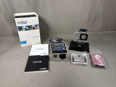GoPro Hero 3 White Edition With battery, Case And Accessories. Turns On.