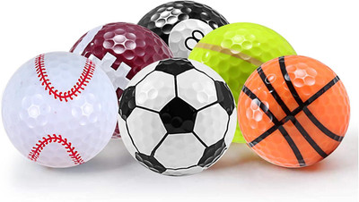 Novelty Funny Cute Golf Balls, Best Gift for Kids,Children and Golfer for Playin