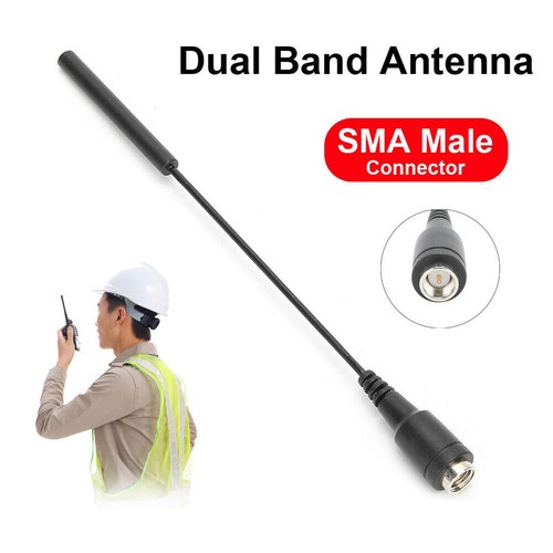 SMA-Męska dwuzakresowa antena UHF VHF do Hytera PD600 PD660 PD680 Walkie Talkie - Zdjęcie 11 z 12