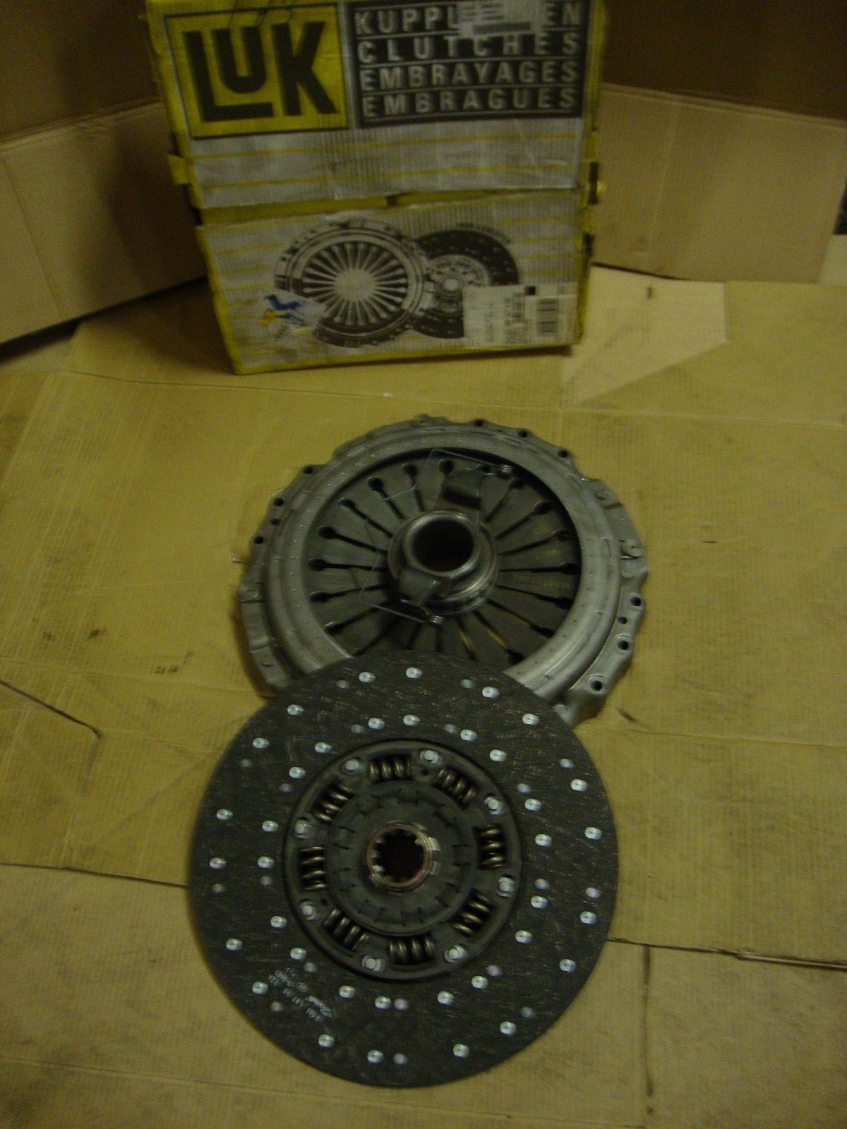 643298100 Clutch Kit Fits Volvo F12 With R1700 & SR1700 Gearbox 1983 ...