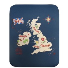 Jan Constantine Map Padded iPad Case Cover Great Britain And Ireland RRP £9.99