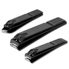 Nail Cutter Set Ultra Sharp Sturdy Fingernail Toenail Clipper Nail Clippers 3 Pc