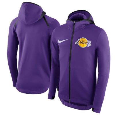 los angeles lakers nike therma flex showtime men's nba hoodie