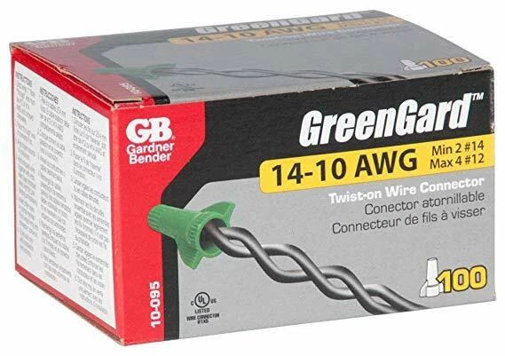 ПОВОРОТНЫЕ РАЗЪЕМЫ GARDNER BENDER 10-095 14-10 AWG 100 шт. - Изображение 2 из 2