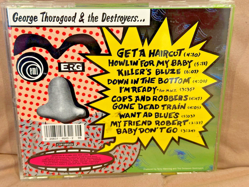 Lot of five George Thorogood CDs: Haircut, Baddest, Ride..., Rockin'... Born.... - Picture 4 of 7
