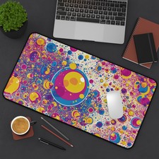 Colorful Dot High quality Gaming/office XL MOUSE PAD - Anti Slip - Free shipping
