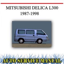 Mitsubishi Delica L400, L300, Spacegear, Starwagon Workshop Repair Manual - 2WD & 4WD, Digital/Printed?