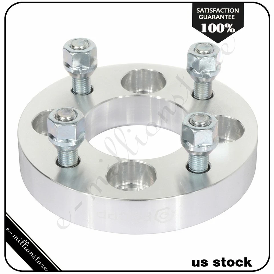 4 piezas 1" 4x100 a 4x108 12x1.5 tacos espaciadores de rueda para Chevrolet Aveo Foto 4 de 4