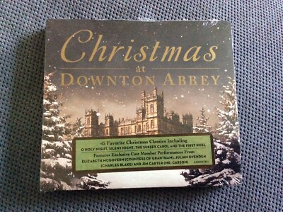 Christmas At Downton Abbey CD 2014 2 Set CD 45 Christmas Classics New Sealed!!