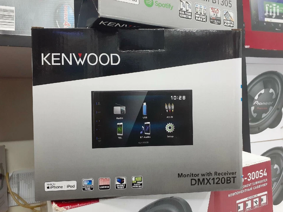 Kenwood DMX120BT Bluetooth Digital Multimedia Receiver 6.8" 2DIN Car Stereo - Image 2 of 4