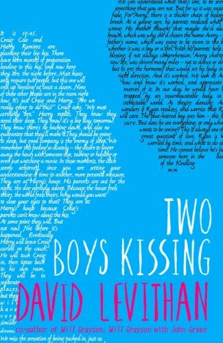Two Boys Kissing By David Levithan. 9781405264433