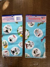 ONE #1 USA MADE BETTY BOOP GIRL Surfs Up Bandana BANDANNA Scarf HAV A HANK
