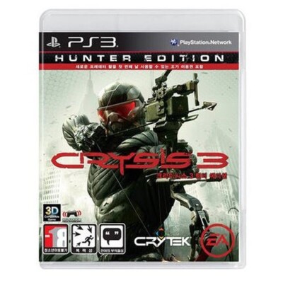 PS3 CRYSIS 3 HUNTER EDITION Korean subtitles