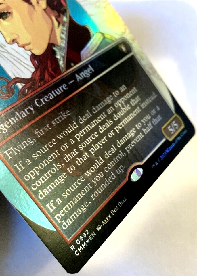 MTG Gisela, Blade of Goldnight BORDERLESS FOIL Commander Masters 0682 NM - Image 2 of 4