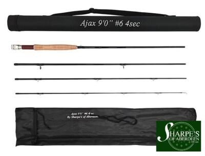 Sharpe's of Aberdeen Ajax 4pc Fly Fishing Rods Single Hand