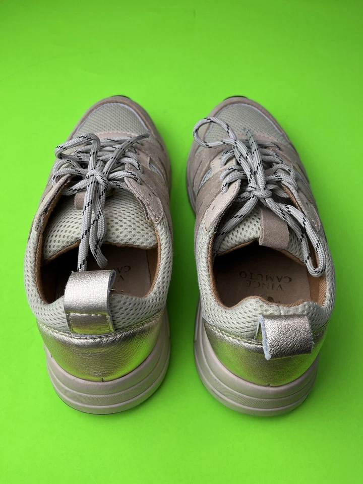 Zapatos cómodos con cordones Vince Camuto para mujer Jeshia marrón talla 8 Foto 2 de 4