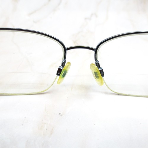 Anne Klein Eyeglasses Frame AK5065-400 Unisex Slate Half Rim Cat Eye 51-17-140 - Picture 6 of 7