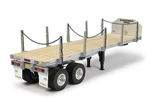 Tamiya 56306 Big Truck Series No. 06 Flatbed Semi-Trailer 1/14 Scale - Image 2 of 4