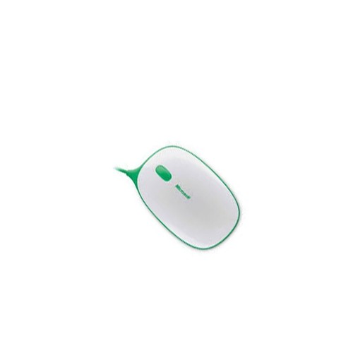 Souris Filaire PC USB Microsoft T2J-00020 1000-DPI Vert Blanc NEUF - Photo 4/5