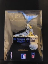 LOS ANGELES DODGERS SHOHEI OHTANI 50/50 CLUB  HAT JERSEY LAPEL PIN 1.75" LIMITED