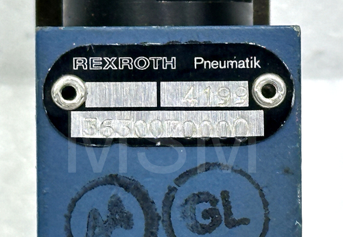 REXROTH 3630070000 PNEUMATISCHES LENKUNGSSTEUERVENTIL - Bild 2 von 5