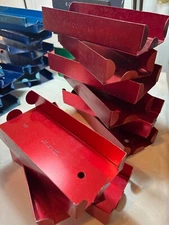 Collection of (52) Old Bank Aluminum Rolled Coin 1c-5c-10c-25c-50c Trays