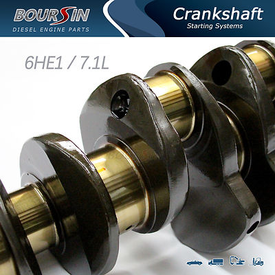 Crankshaft Fits Isuzu FRR FSR FVR Truck 6HE1 Diesel 7.1L