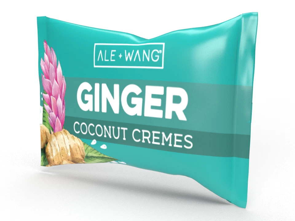 ALE + WANG® Ginger Coconut Cremes Hard Candy (48-Pack) - Image 3 of 4