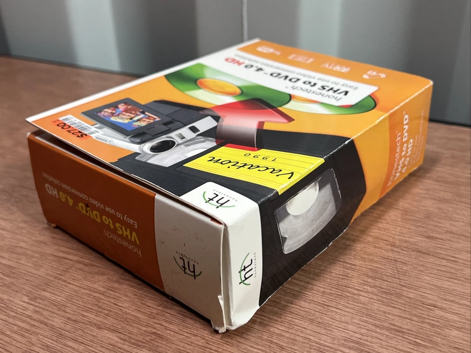 Honestech VHS to DVD 4.0 HD Video Converter USB 2.0 Software Set NEW Sealed! - Image 4 of 4