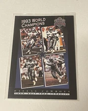 1993 Skybox #CB2 Dallas Cowboys World Champions  **012074
