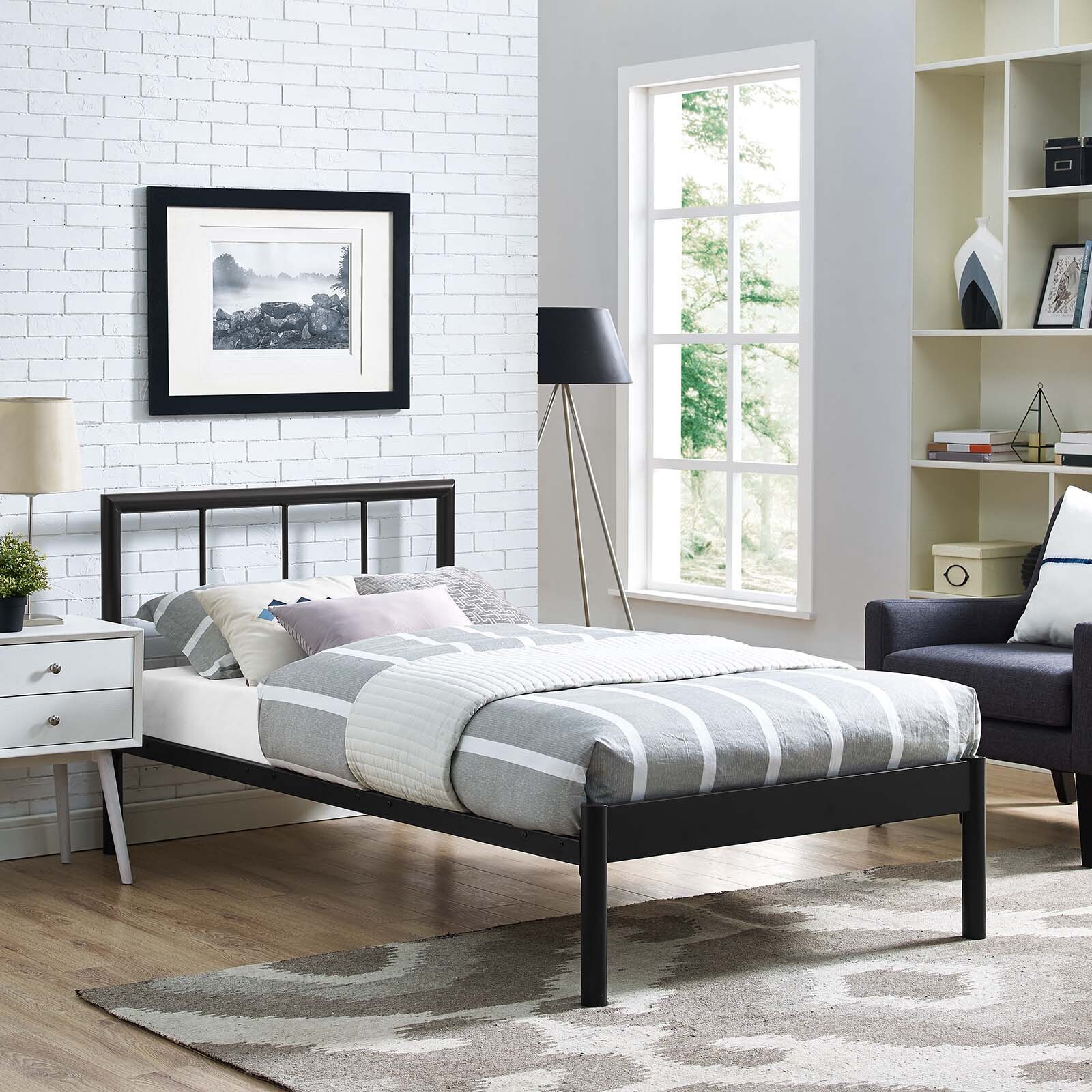 With Slats In Brown