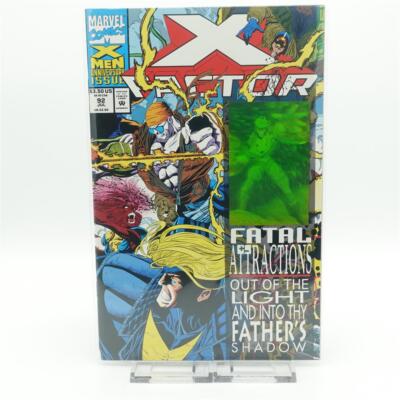 X Factor #92 Hologram Cover Marvel Comic gebraucht sehr gut