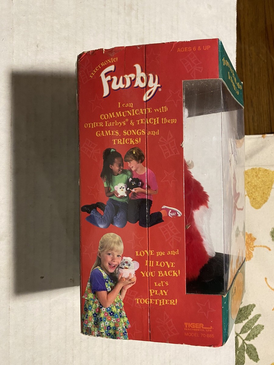 レア Furby サンタ クリスマス限定生産 日本語版 1999年 レア Furby サンタ クリスマス限定生産 日本語版 1999年 レア