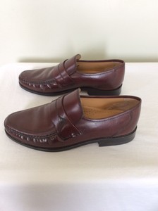 clarks mens leather loafers