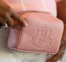 Pink Alpha Kappa Alpha AKA A.K.A. College Sorority Belt Bag / Fanny 