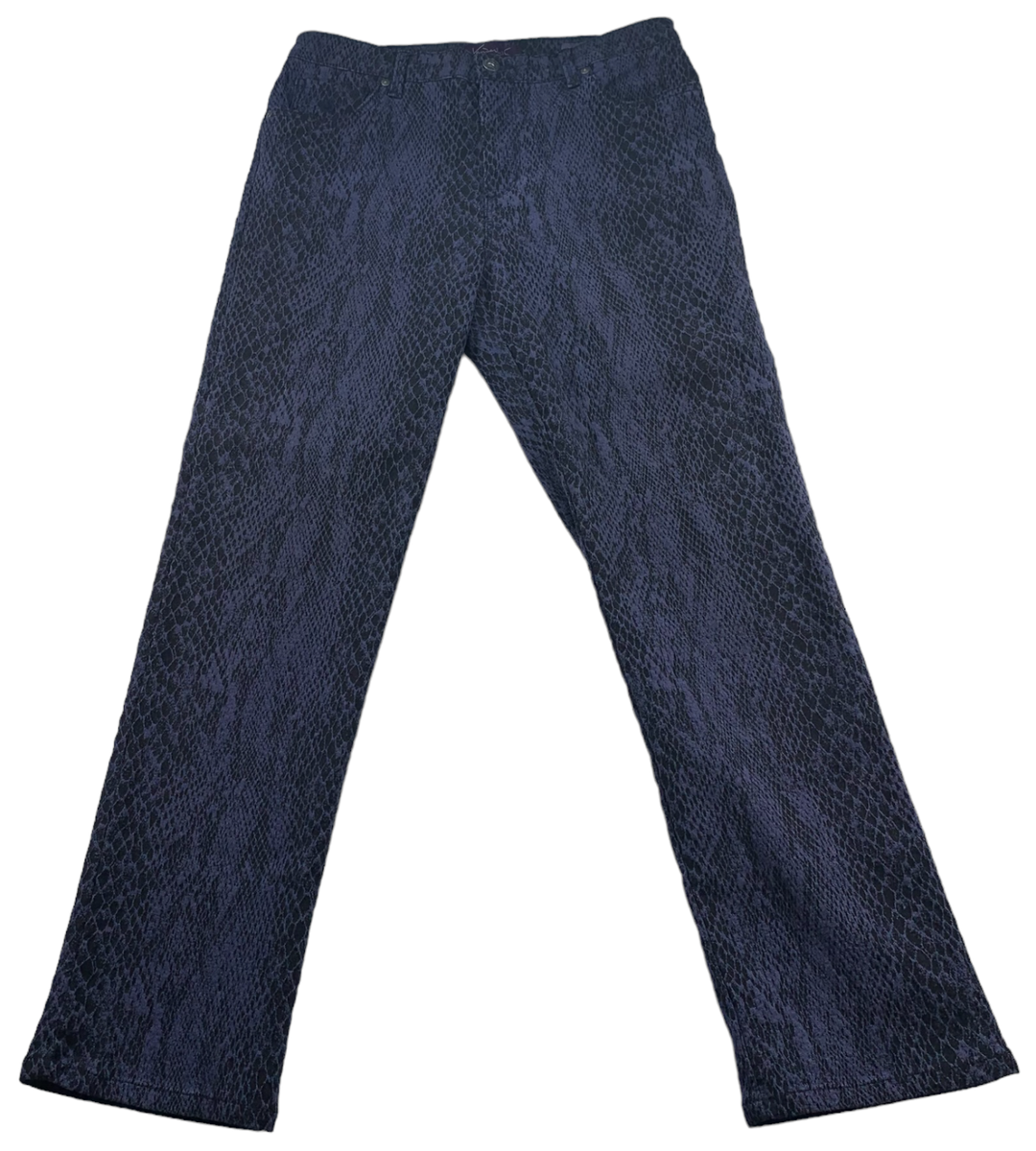 Gloria Vanderbilt Pants Womens size 10 Petite 10P Purple Snake Print  Stretch | eBay