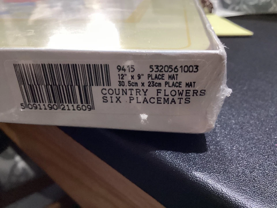 Pimpernel Country Flowers placemats and coasters, new, boxed, never been opened. - Image 3 of 3