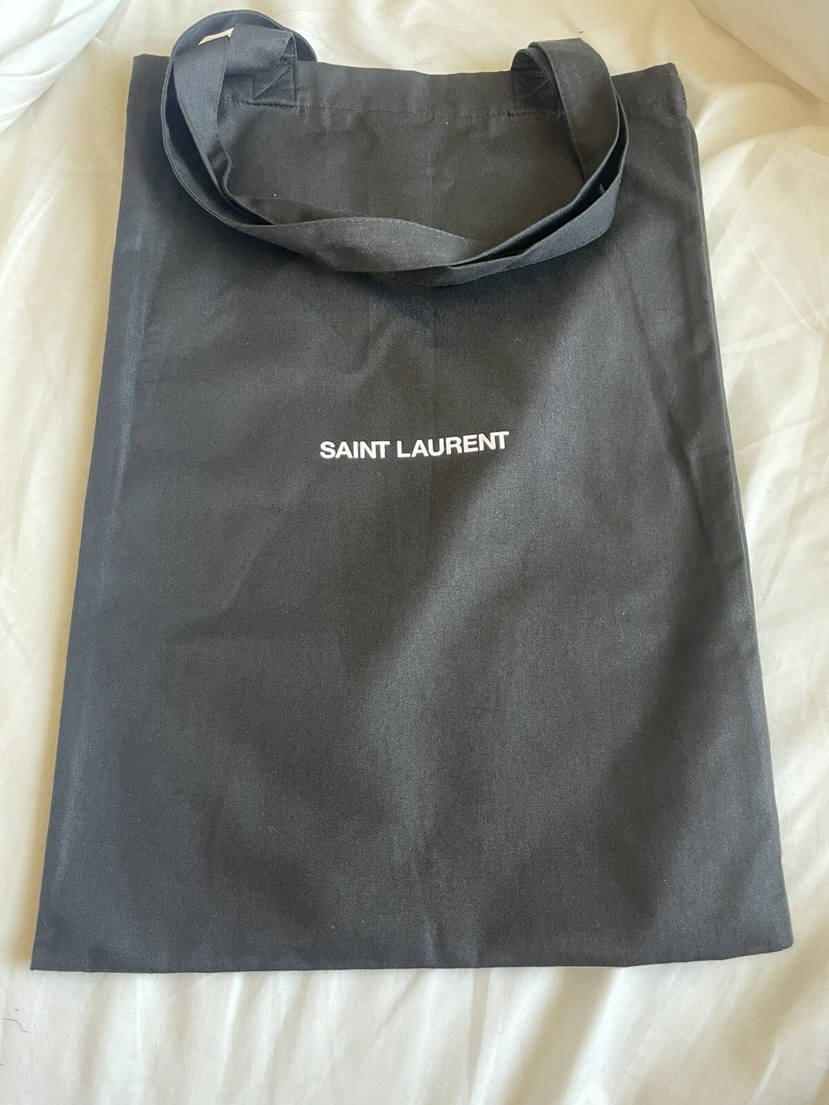 Autentica Borsa per la spesa in tessuto edizione limitata YSL Saint Laurent
