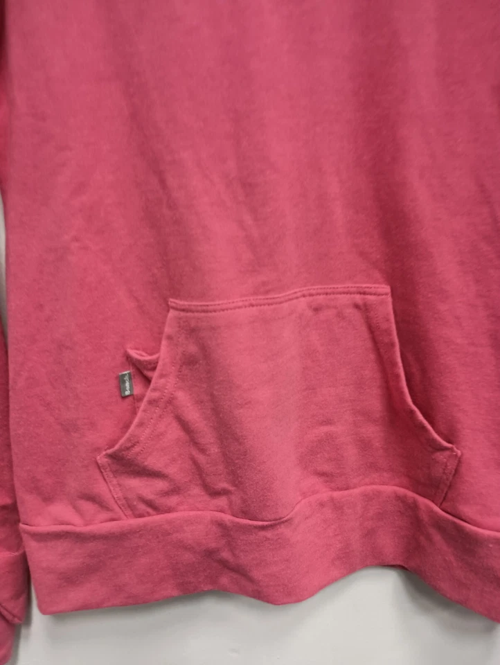 Sudadera Pullover Bench Mujer Mediana Rosa Capucha Cuello Atleasure Foto 2 de 4