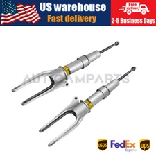 Pair Front Air Suspension Shock Absorber PASM For 2010-2016 Porsche Panamera 970